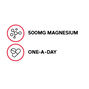 Magnesium Capsules 500mg - 120 Capsules &#40;120 Servings&#41;  | GNC
